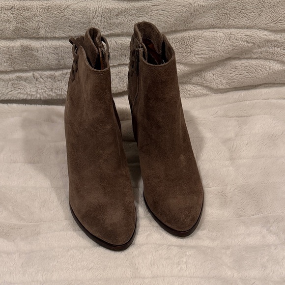 Frye Shoes - Frye Brown Suede Ankle Booties